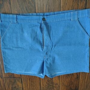 Men's Blue Denim Shorts